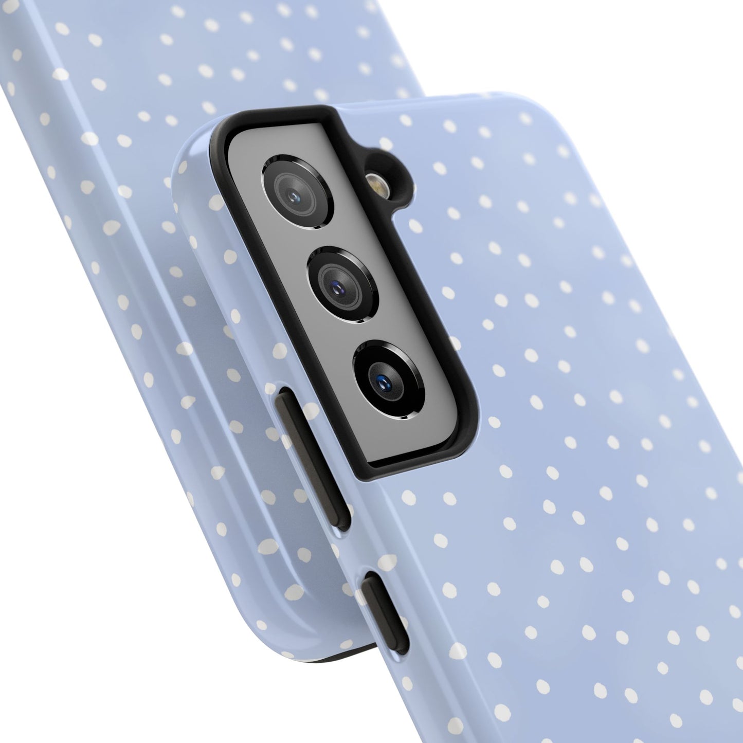 Petite Dots Blue / White Phone Case