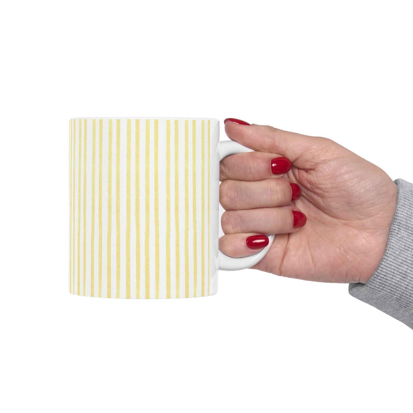 Stout Stripe Yellow Cup