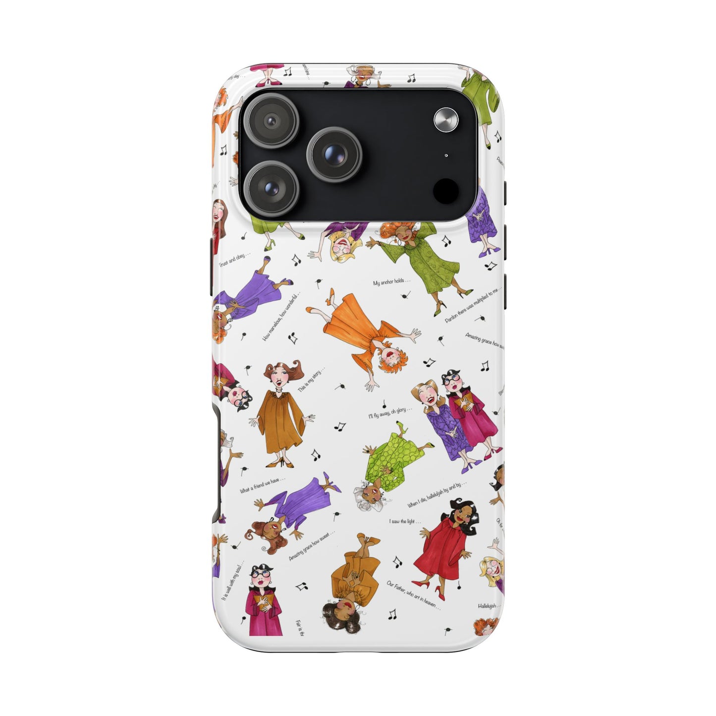 Sing it Sister White Phone Case