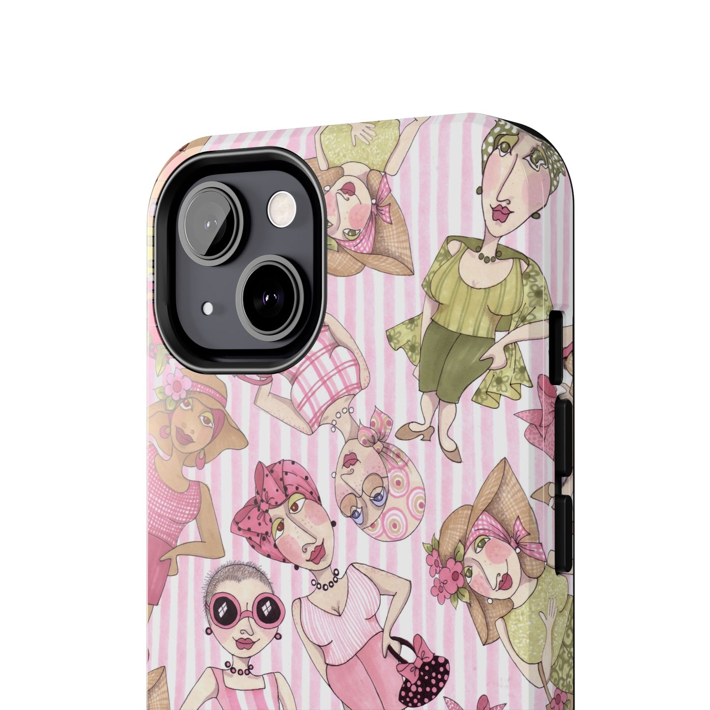 Tossed Ladies Pink Phone Case