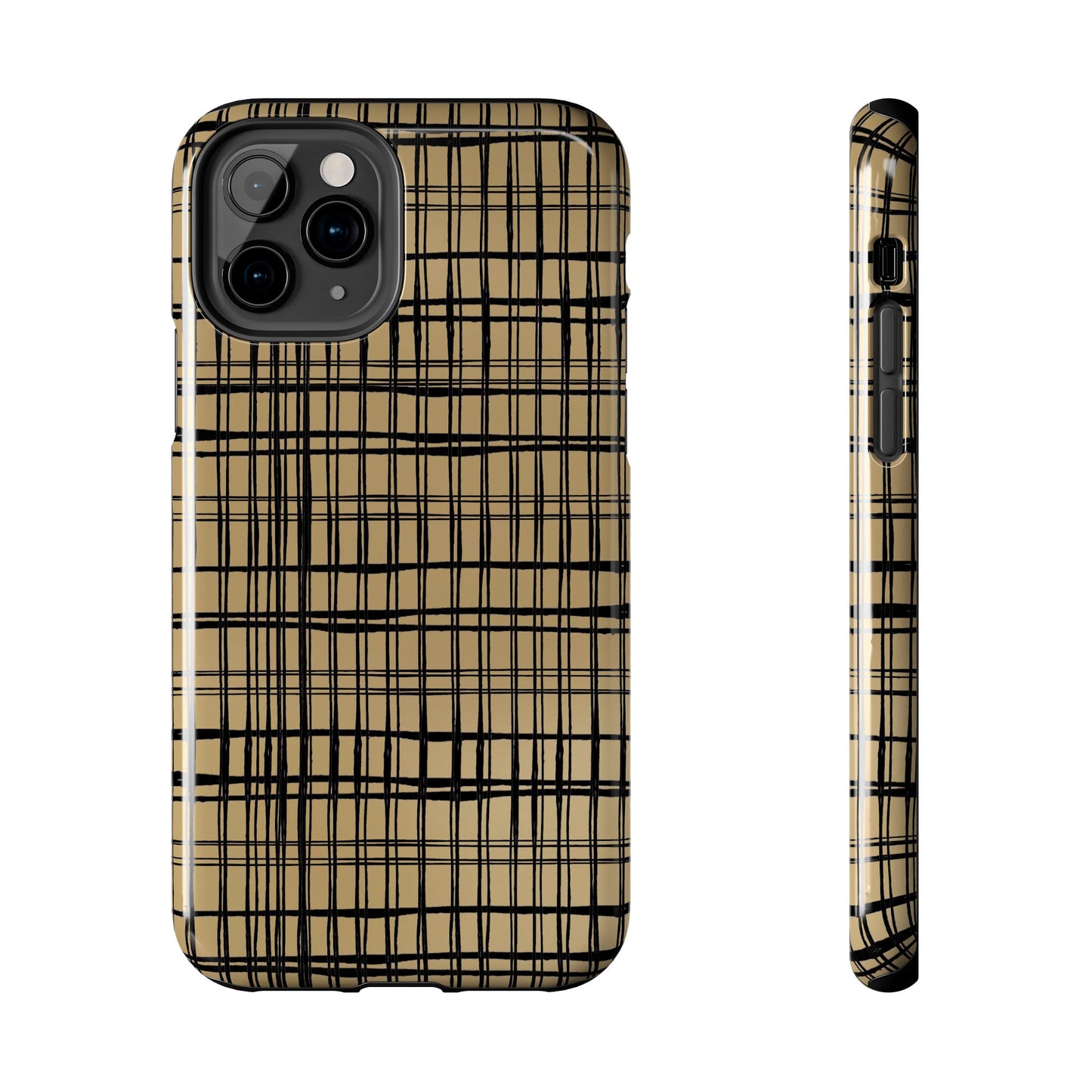 Doggie Fence Tan Phone Case