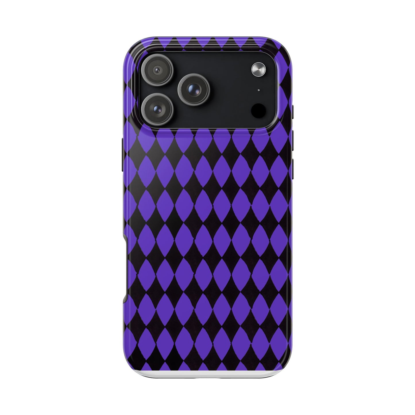 Diamond Purple / Black Phone Case