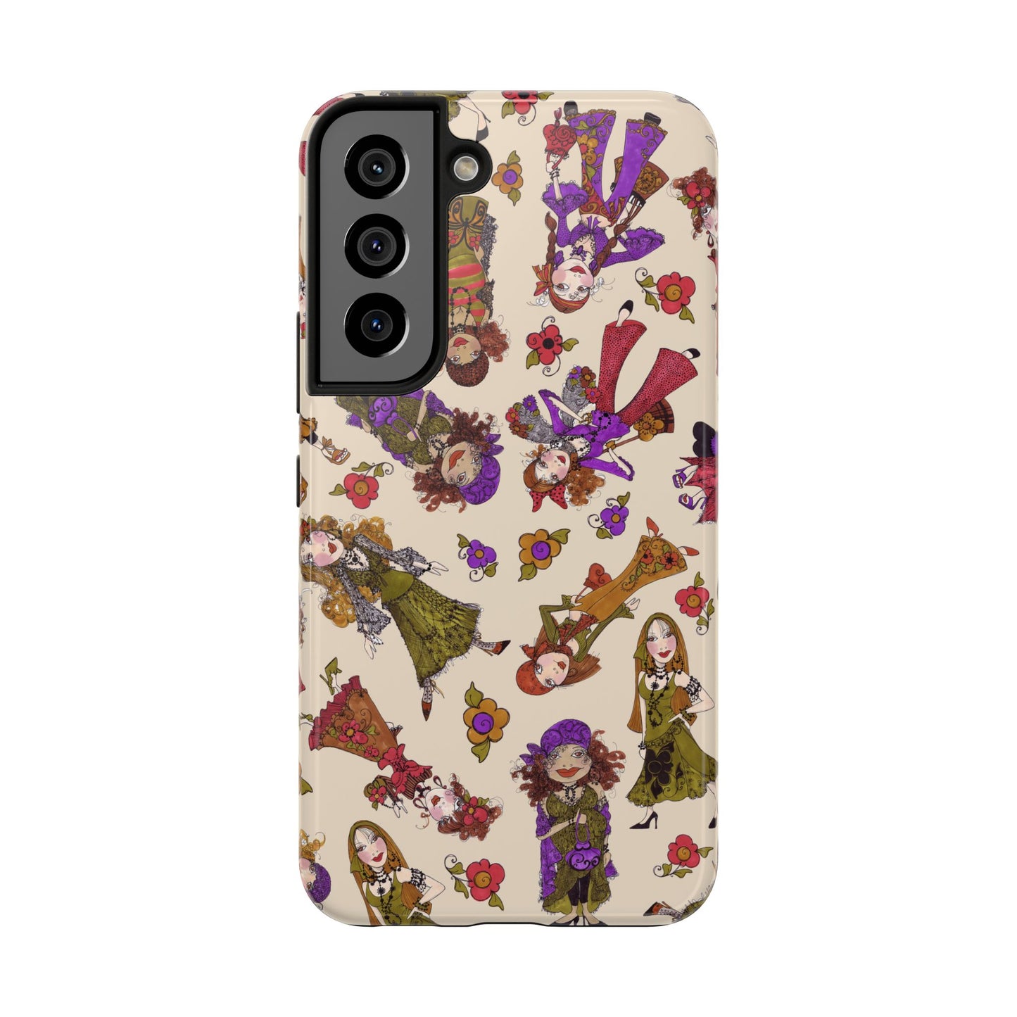 Tossed Gypsies Muslin Phone Case