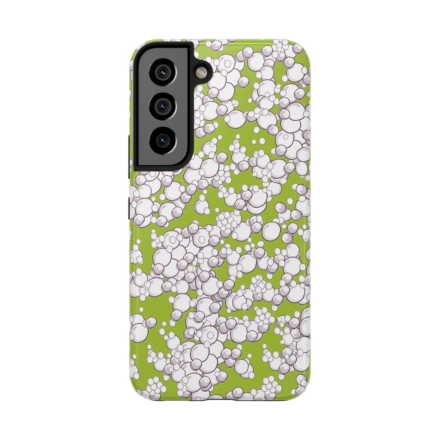 Bubble Dots Green Phone Case