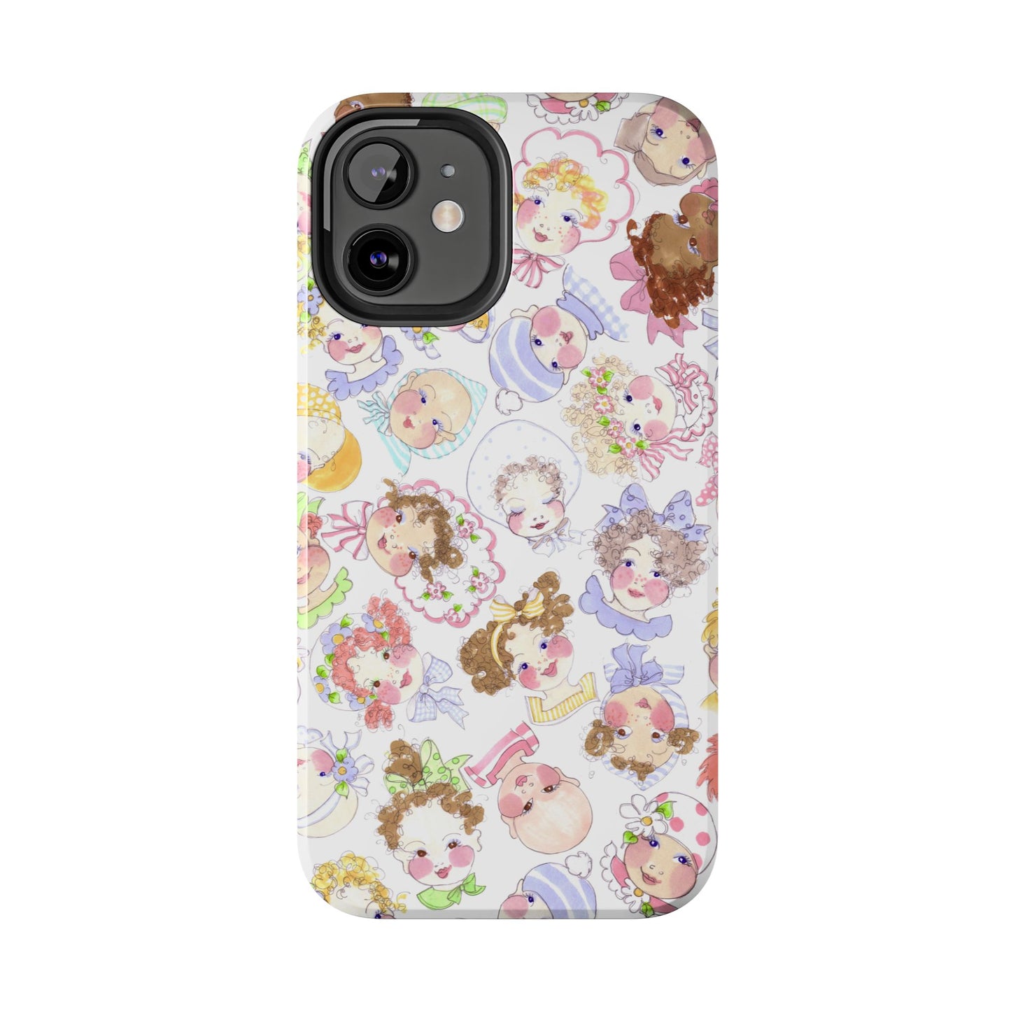 Baby Face Fling White Phone Case