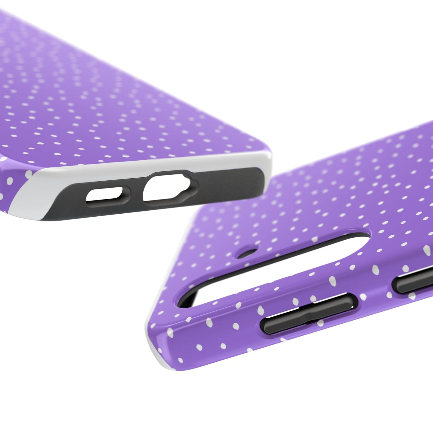 Dinky Dots Lilac / White Phone Case