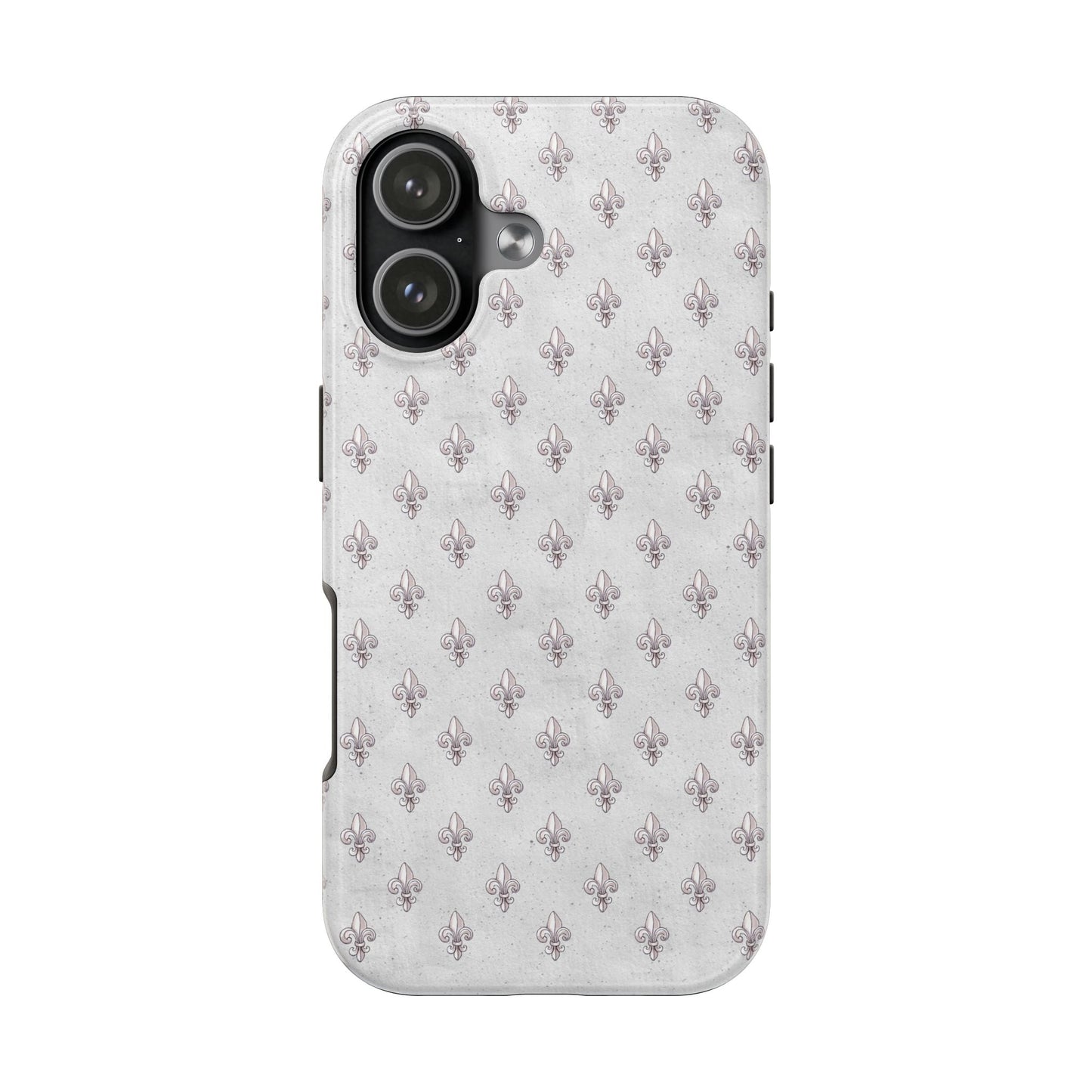 Fleurs Silver Phone Case