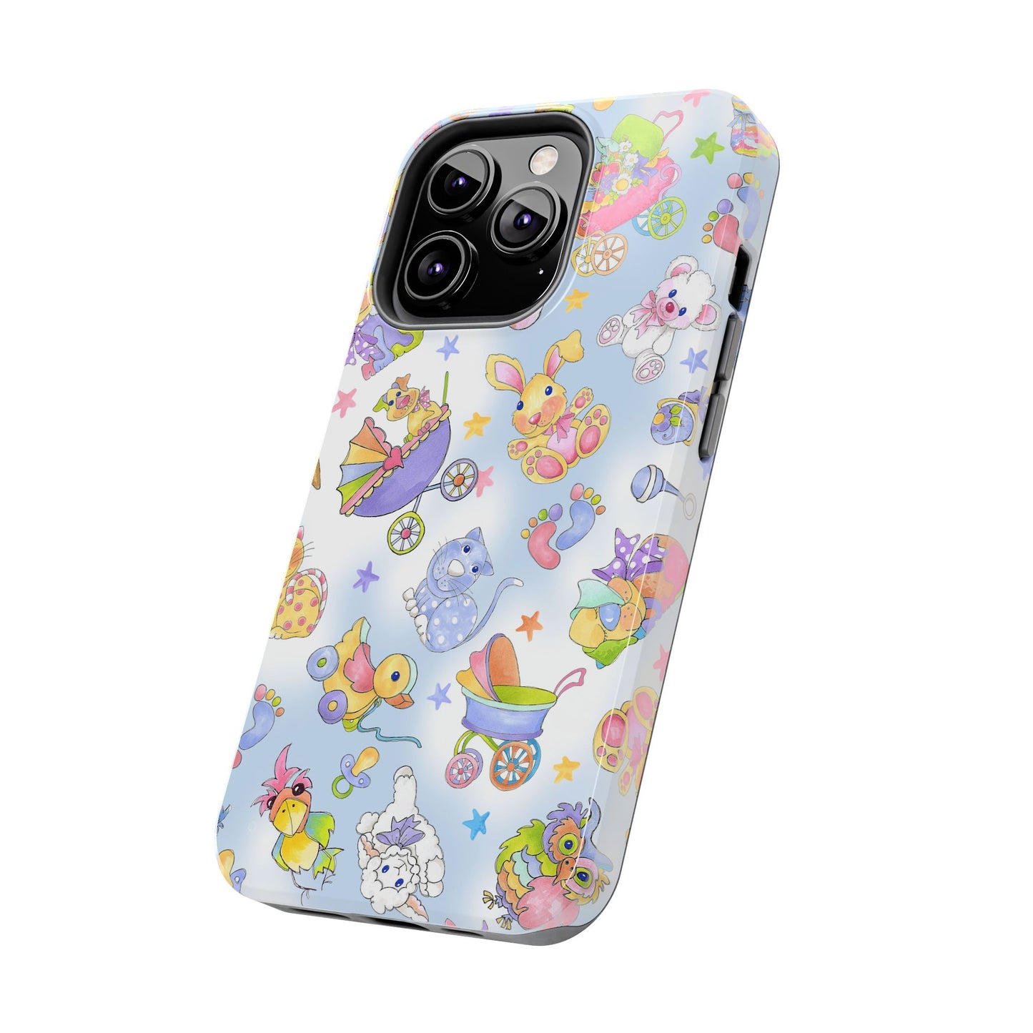 Busy Baby Blue Sky Phone Case