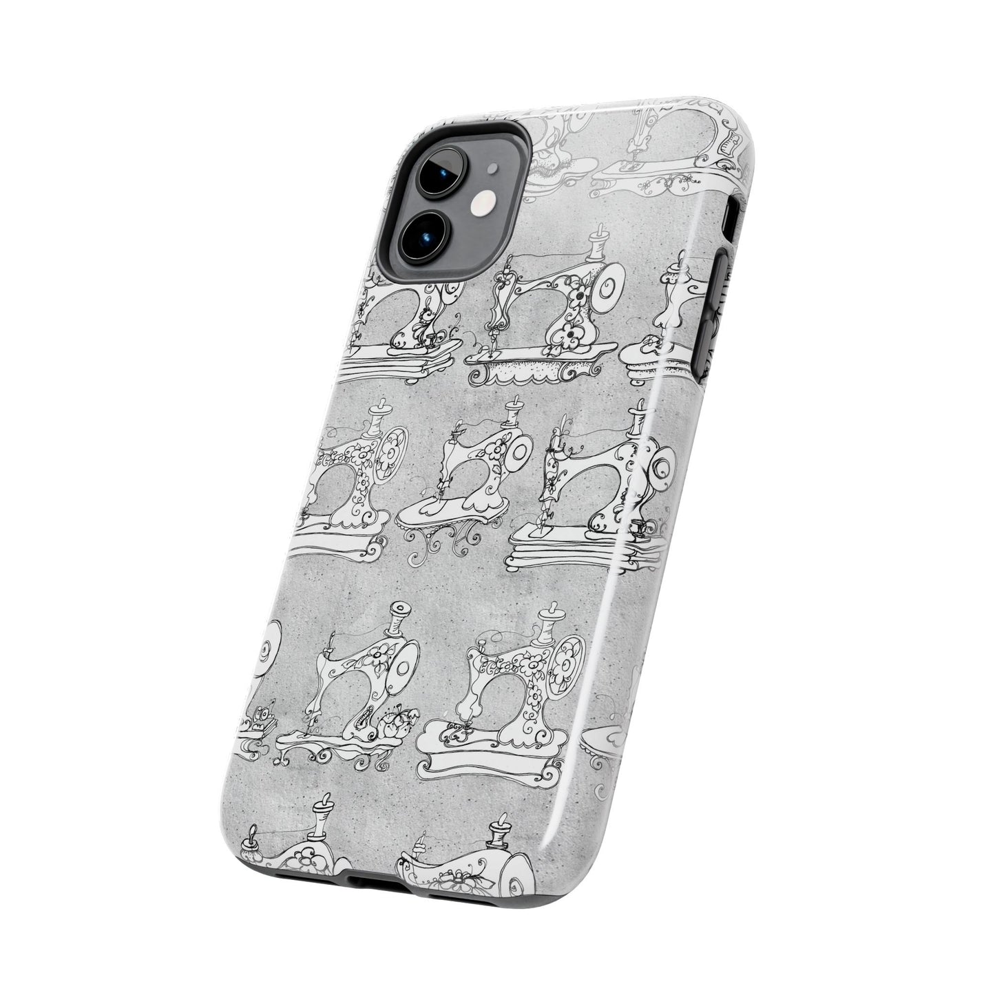 Machination Silver Phone Case