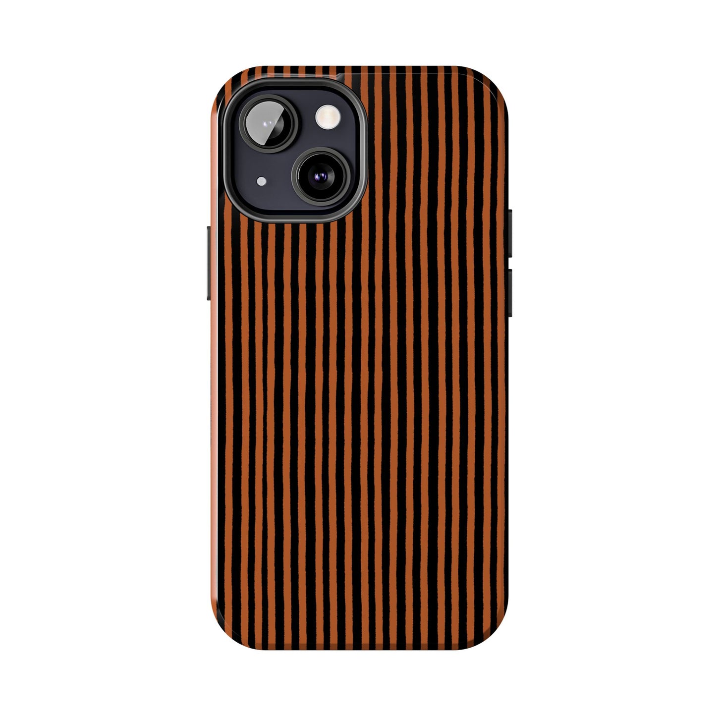 Happy Stripe Spice / Black Phone Case