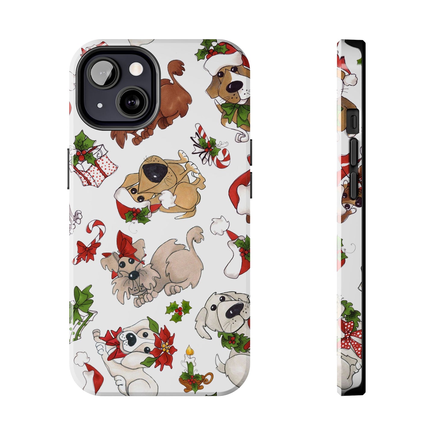 Doggie Toss White Phone Case