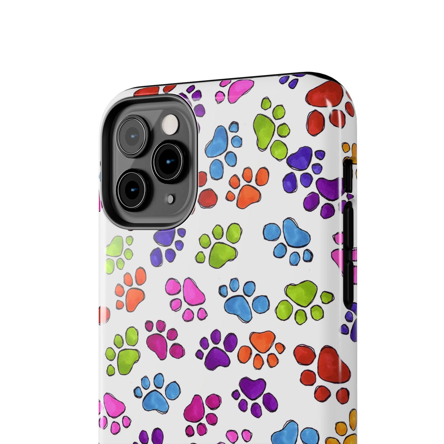 Fancy Paws White Phone Case