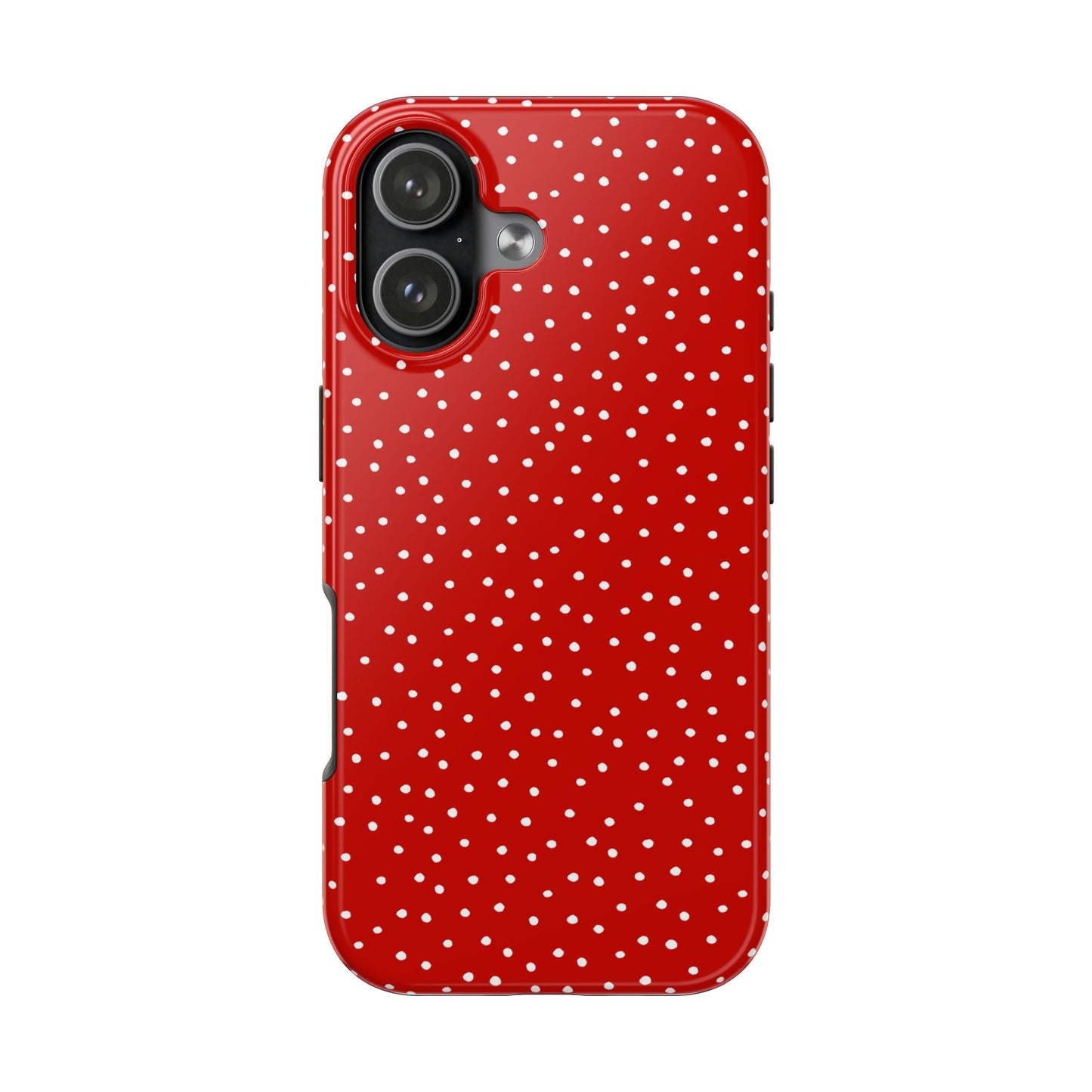 Dinky Dots Red / White Phone Case