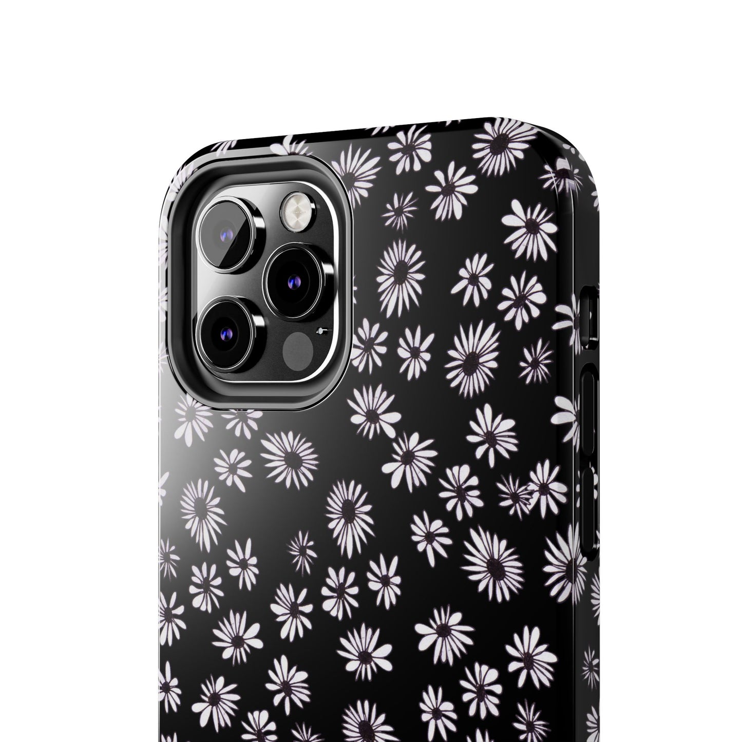 Random Daisy Black / White Phone Case