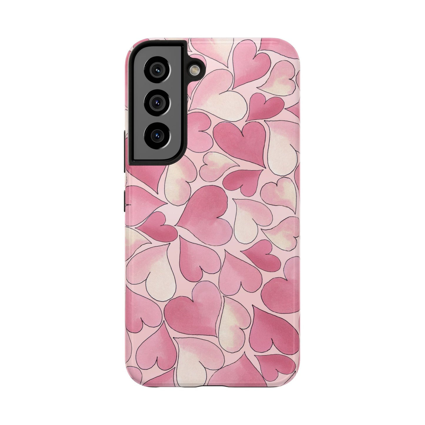 Hearts Pink Sky Phone Case