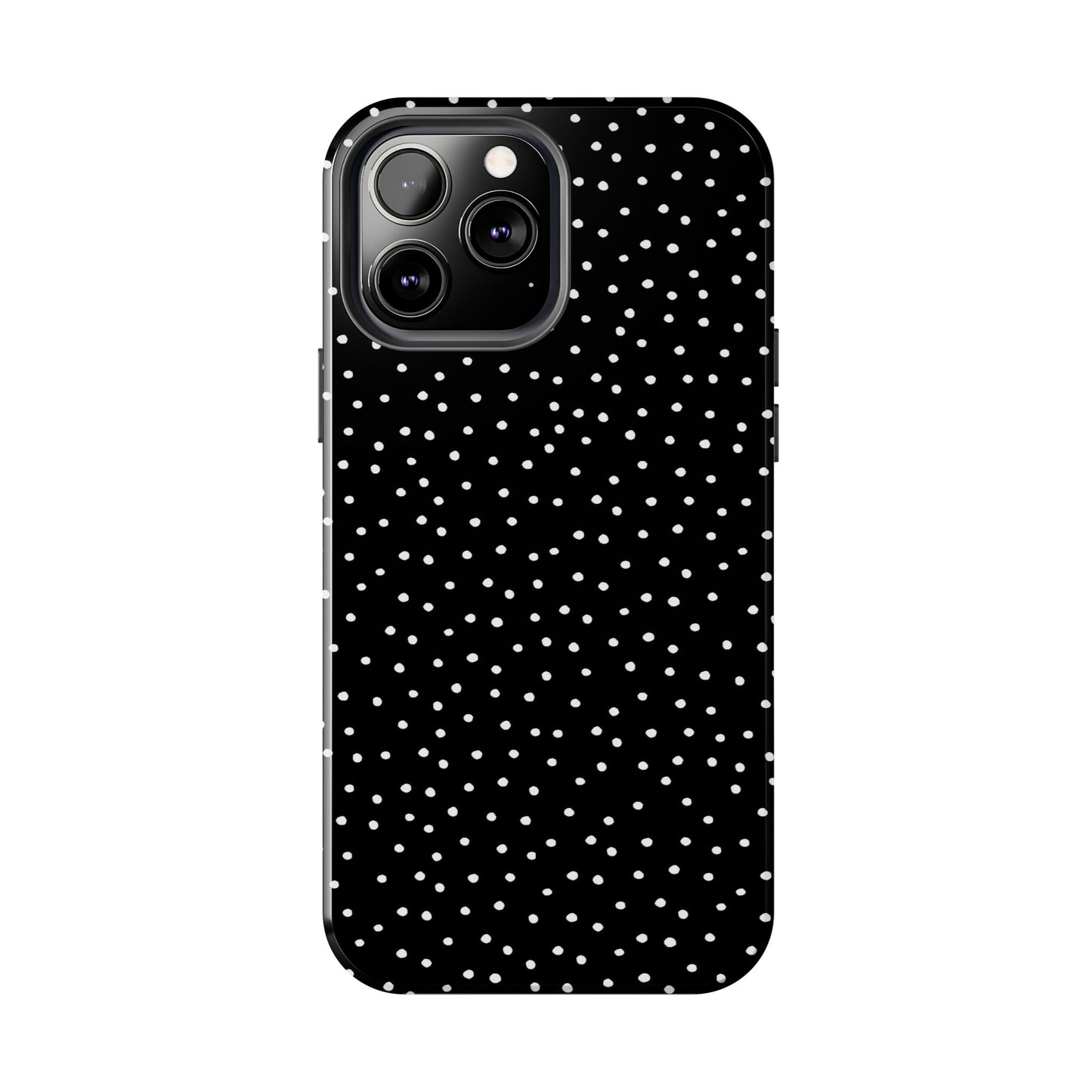 Dinky Dots Black / White Phone Case