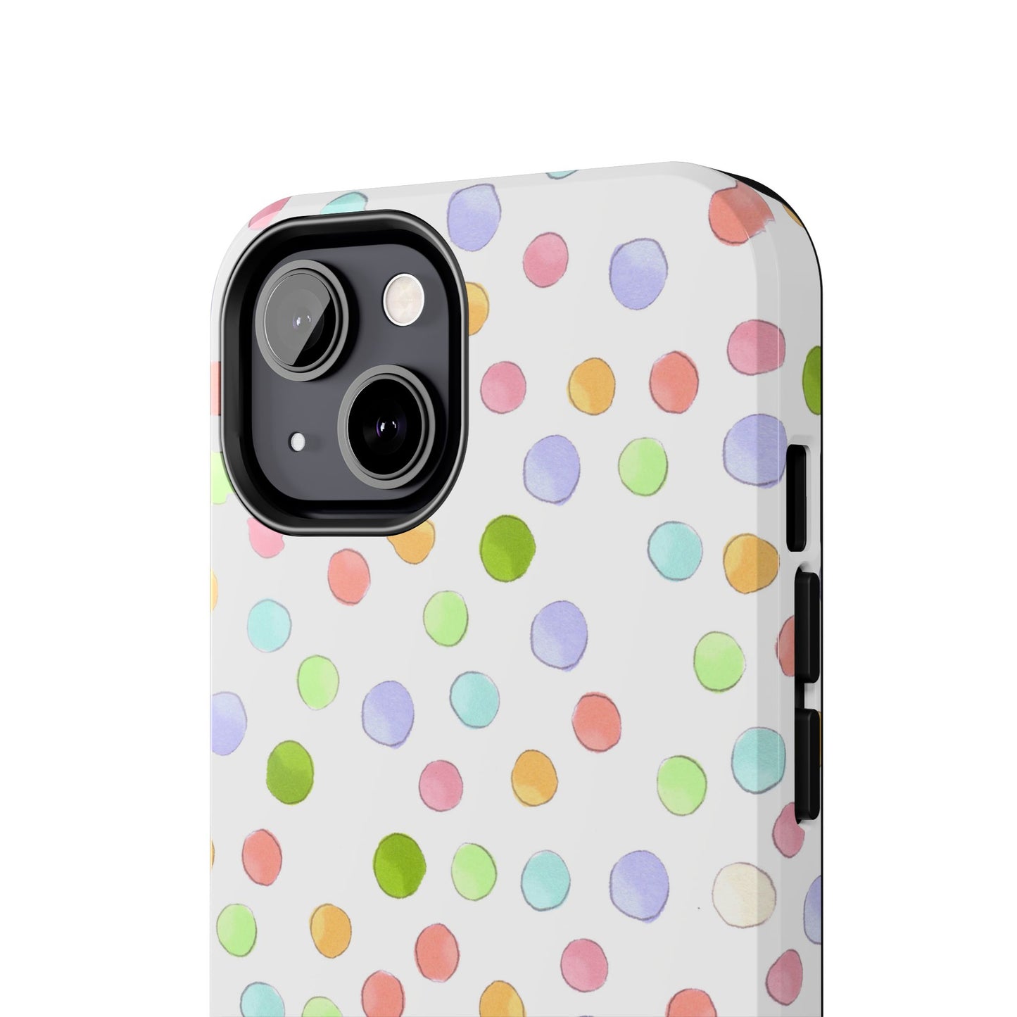 Happy Dots White Phone Case
