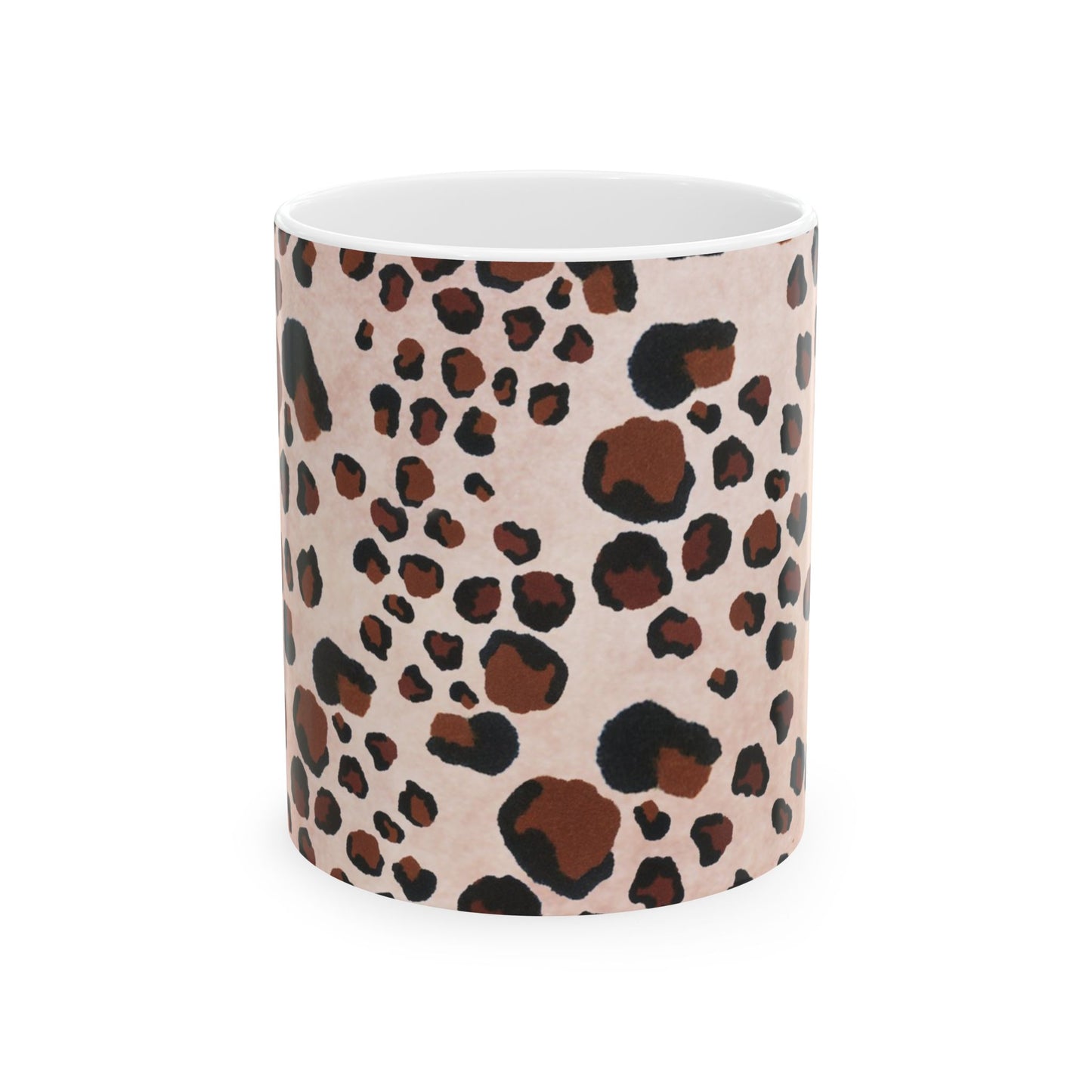 Leopard Light Pink Cup