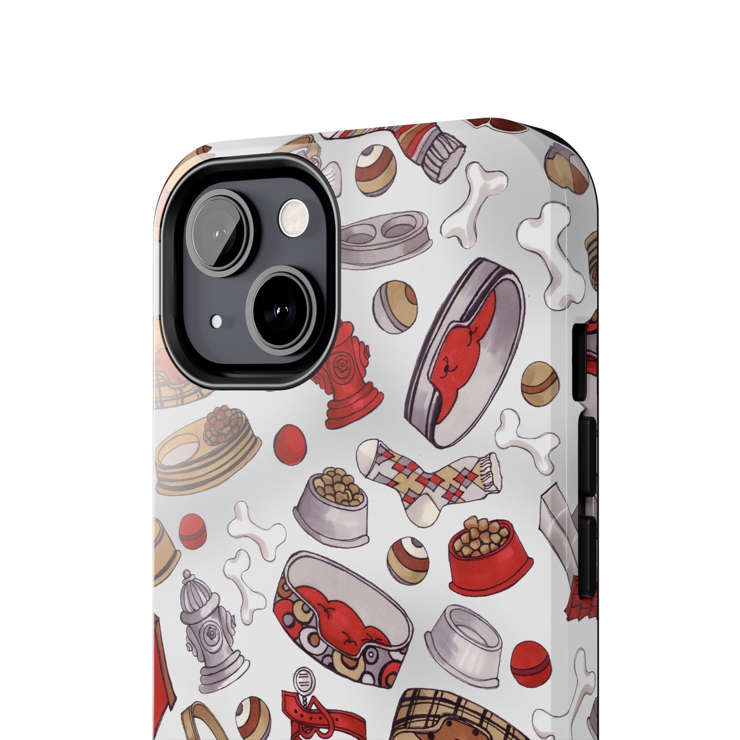Doggie Stuff Gray Phone Case