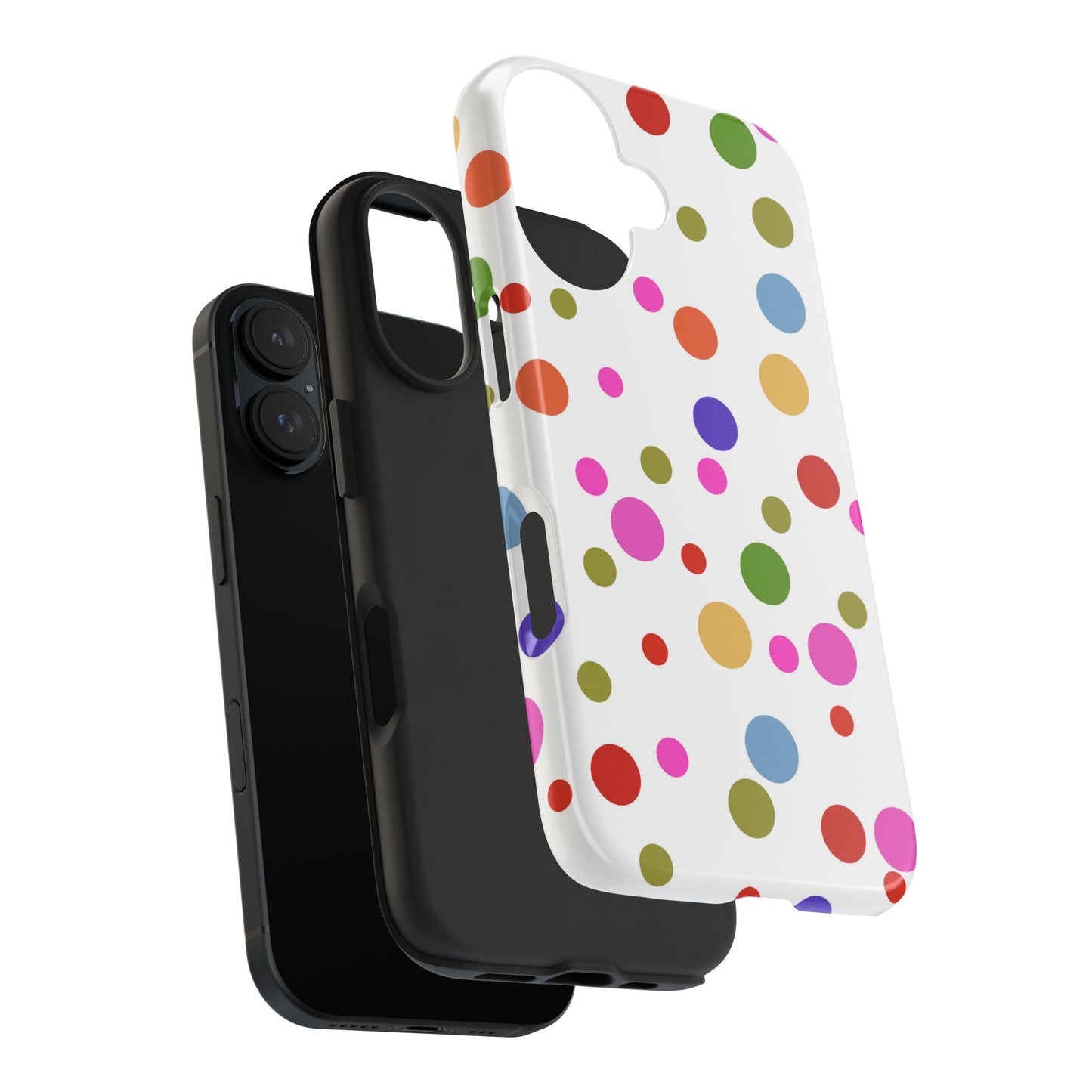 Dot Assortment White Phone Case