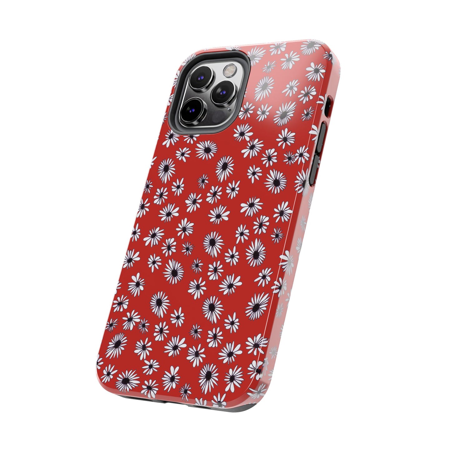 Random Daisy Red / White Phone Case