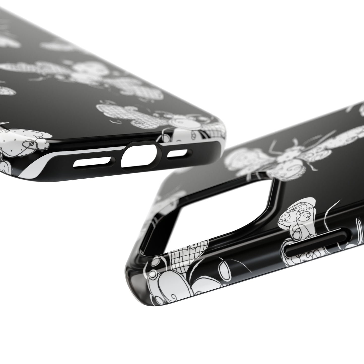 Busy Bee Black Phone Case