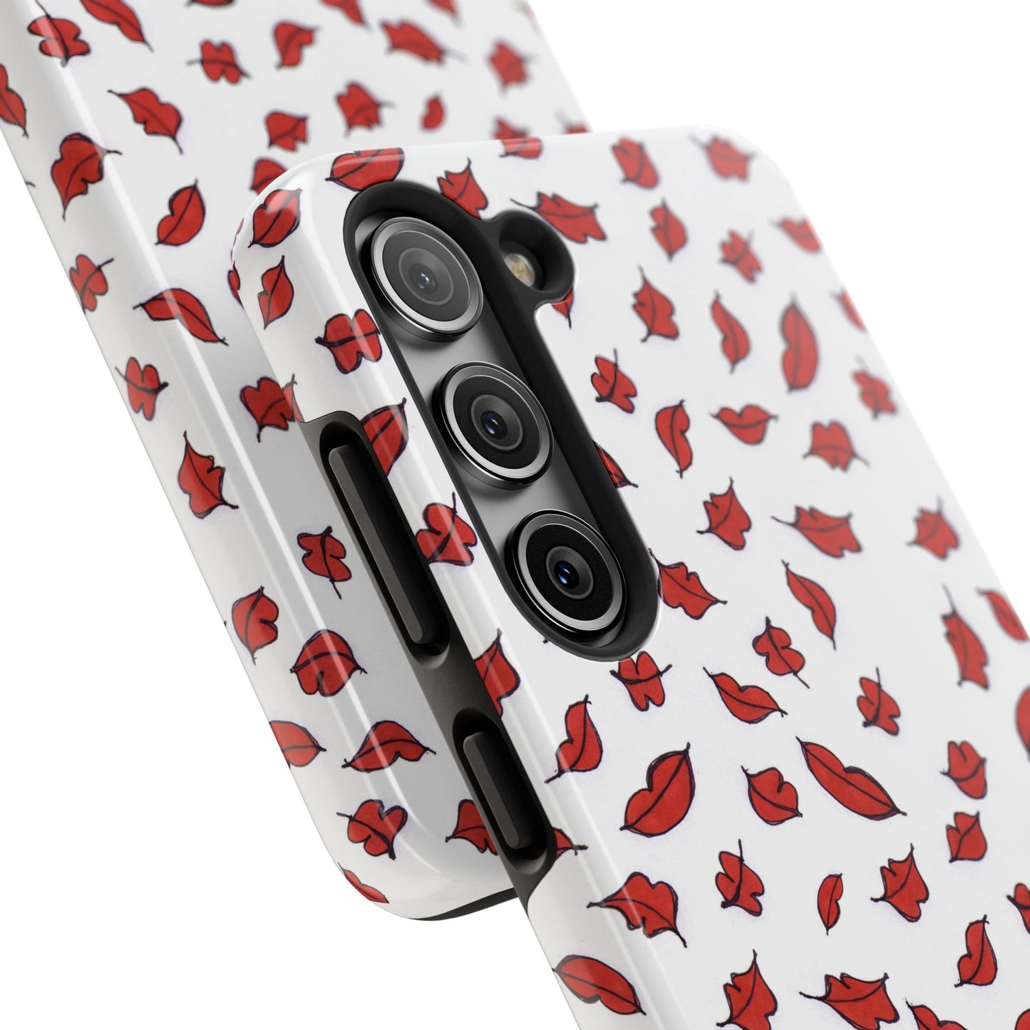 Autumn Lips White Phone Case