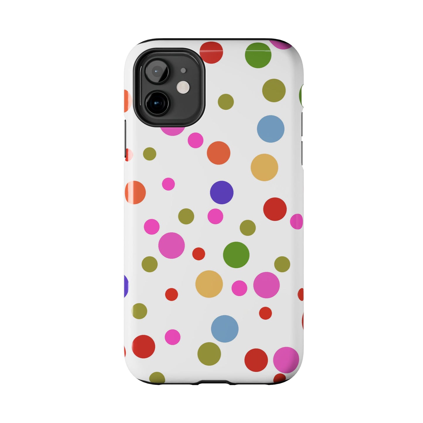 Dot Assortment White Phone Case