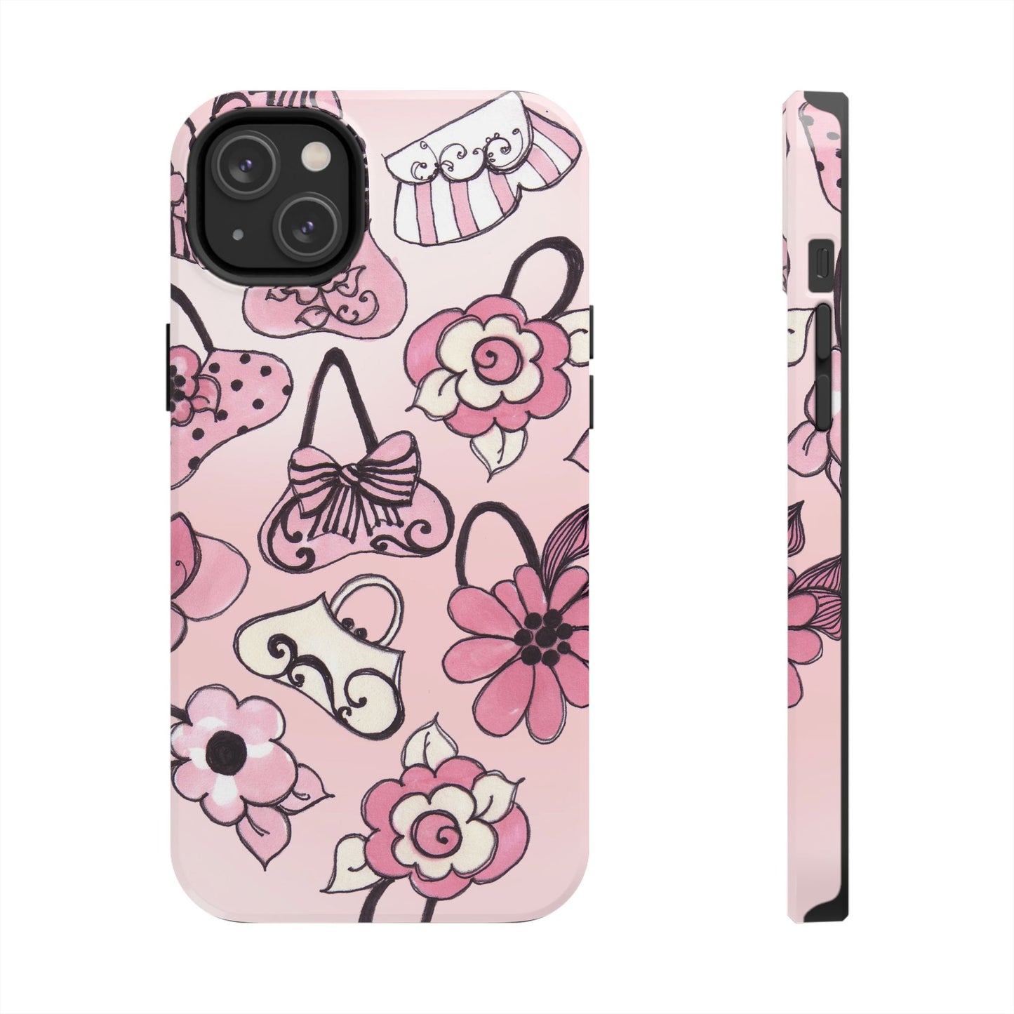 Cat Bags Pink Phone Case