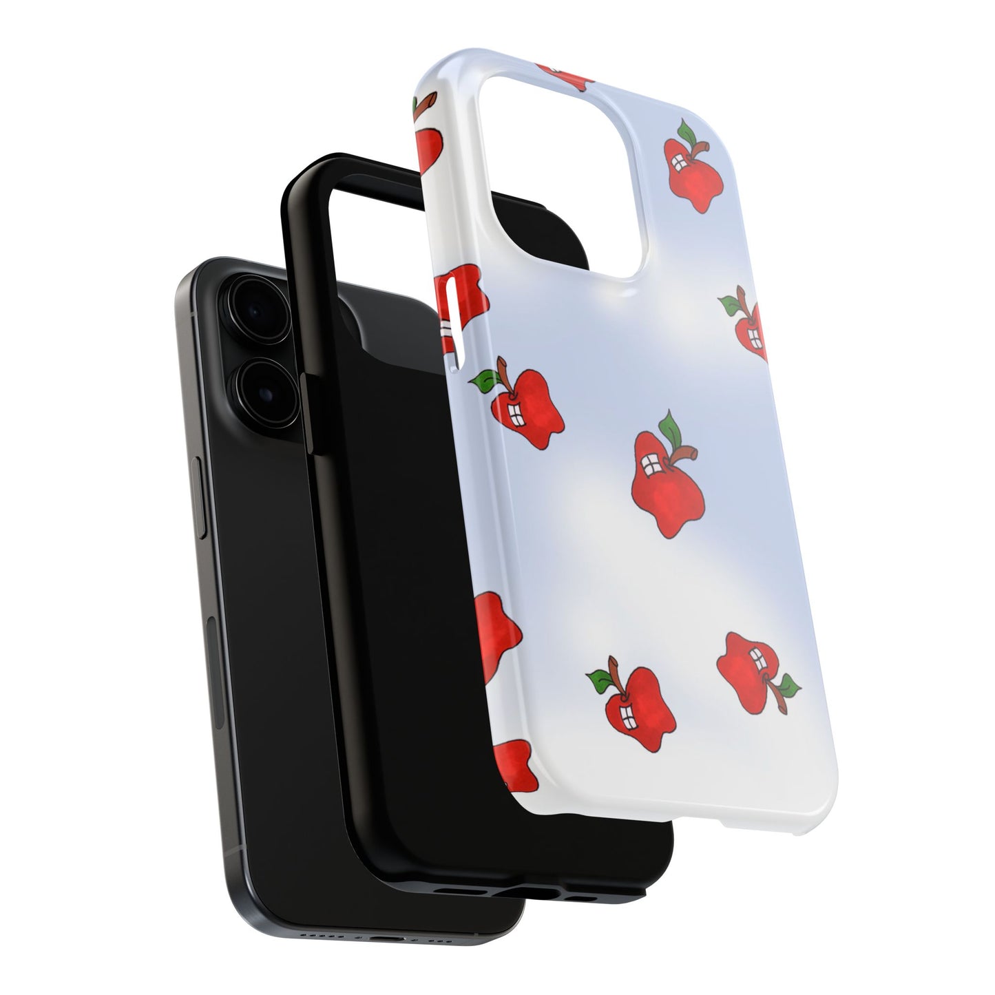 Flying Apples Blue Sky Phone Case