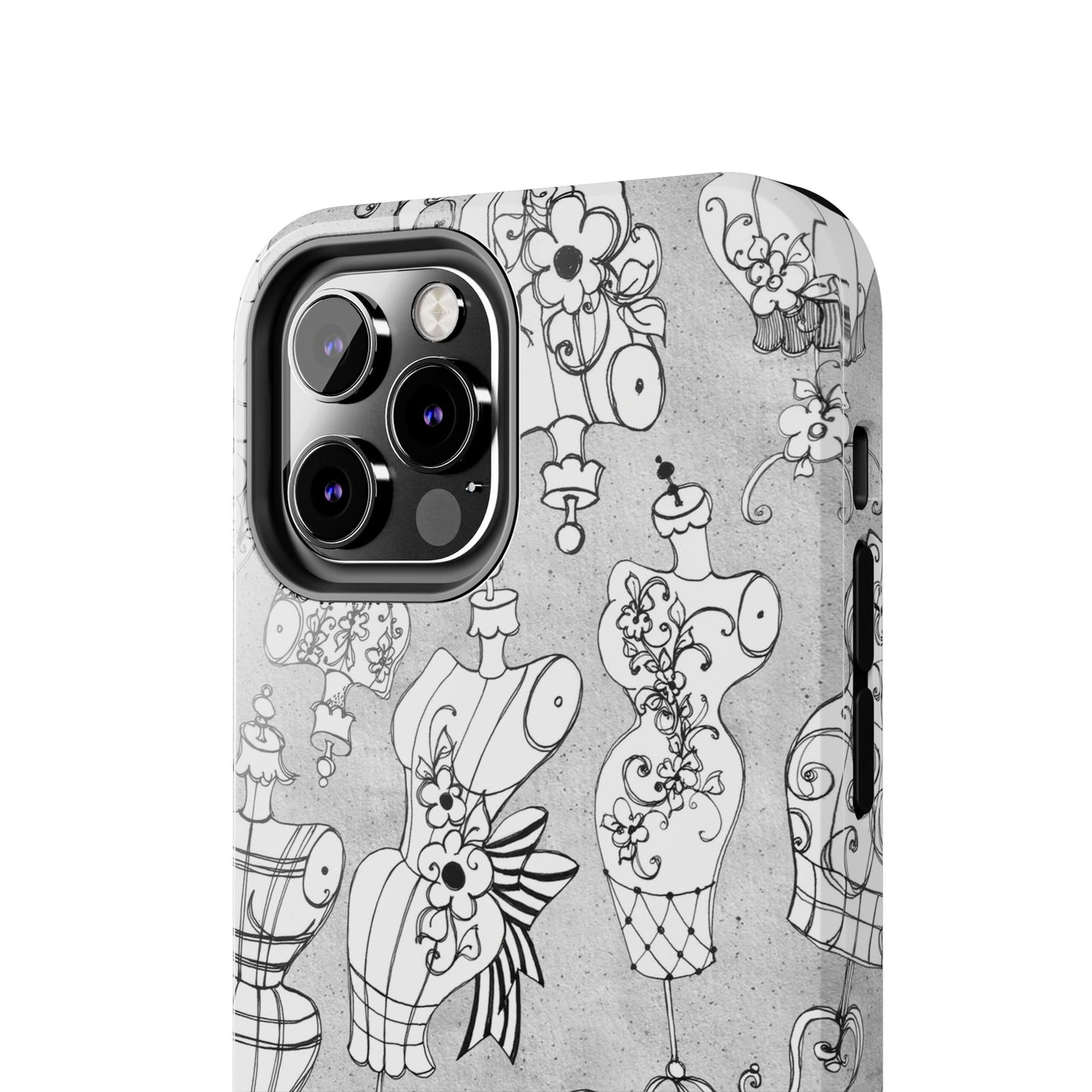 Mannequineque Silver Phone Case