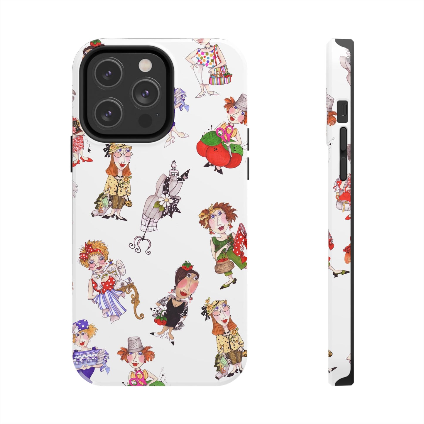 Sewphisticates White Phone Case