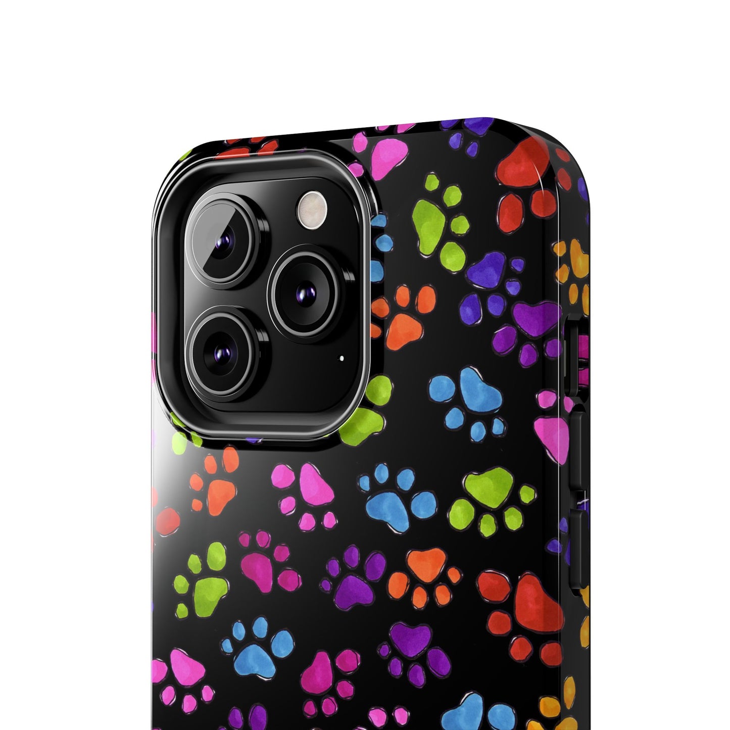 Fancy Paws Black Phone Case