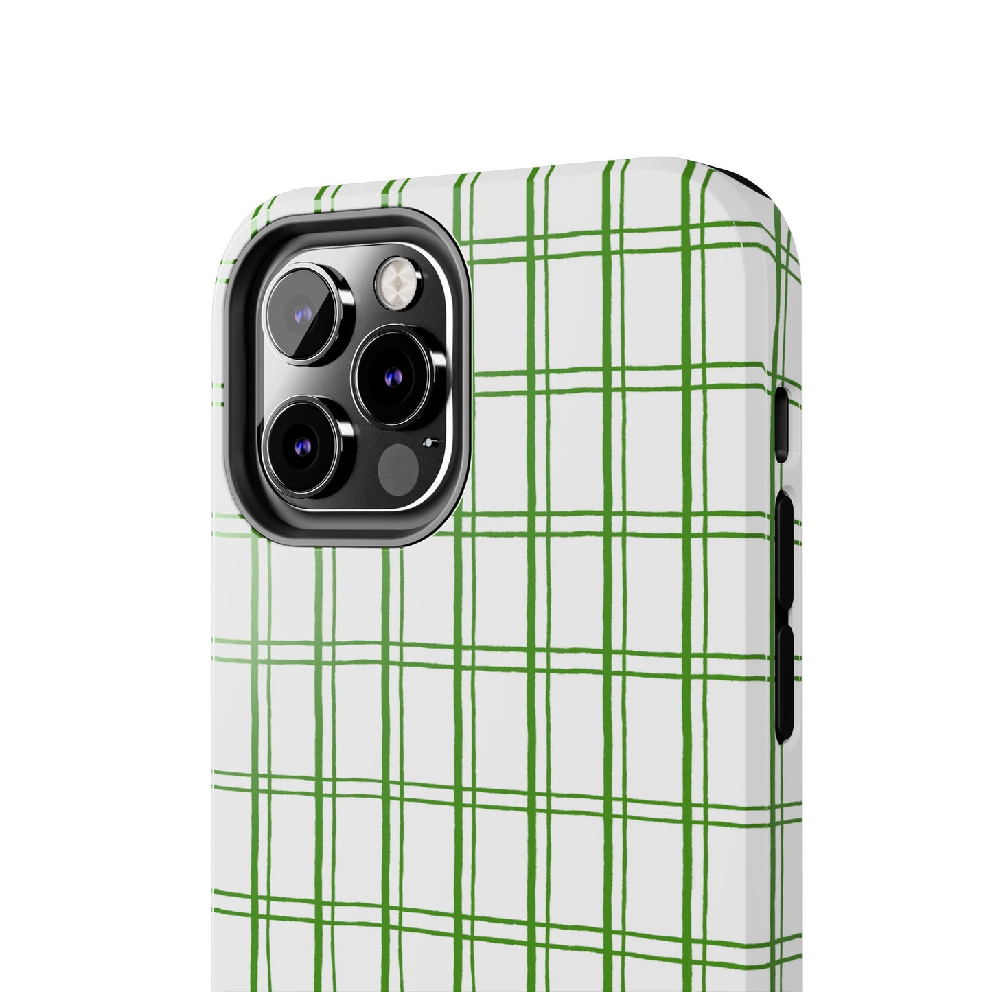 Kitchen Plaid White / Green Phone Case