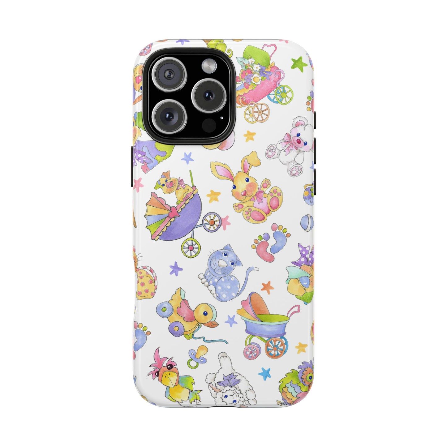 Busy Baby White Phone Case