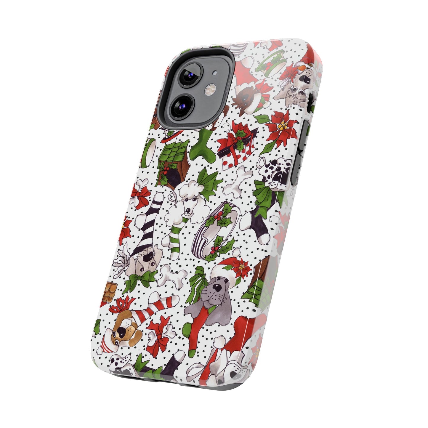 Holiday Fun Toss White Phone Case