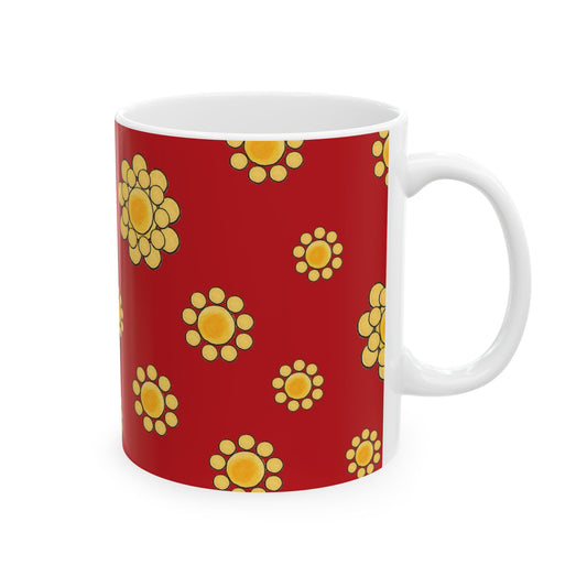 Bandana Dots Red Cup