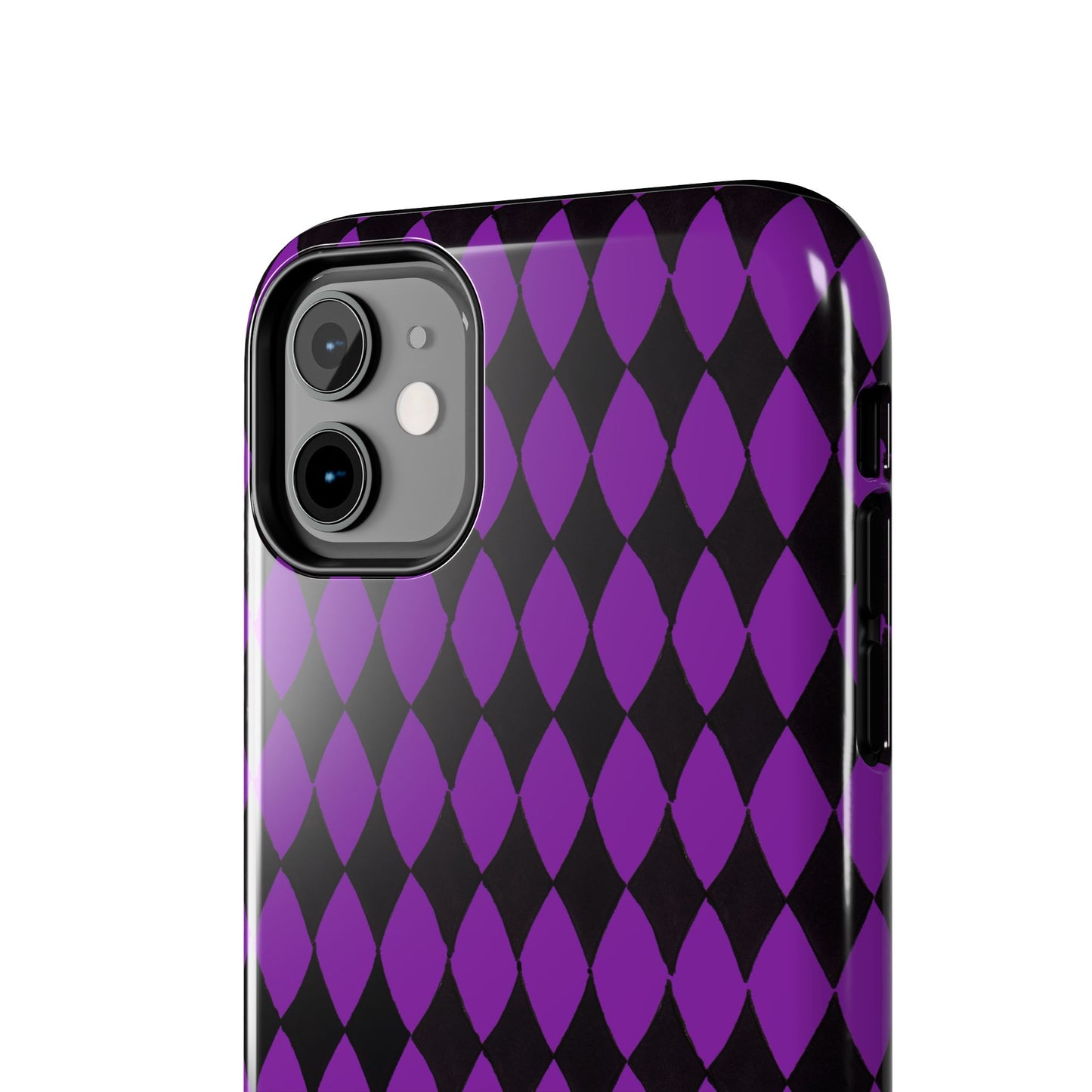 Diamond Purple / Black Phone Case