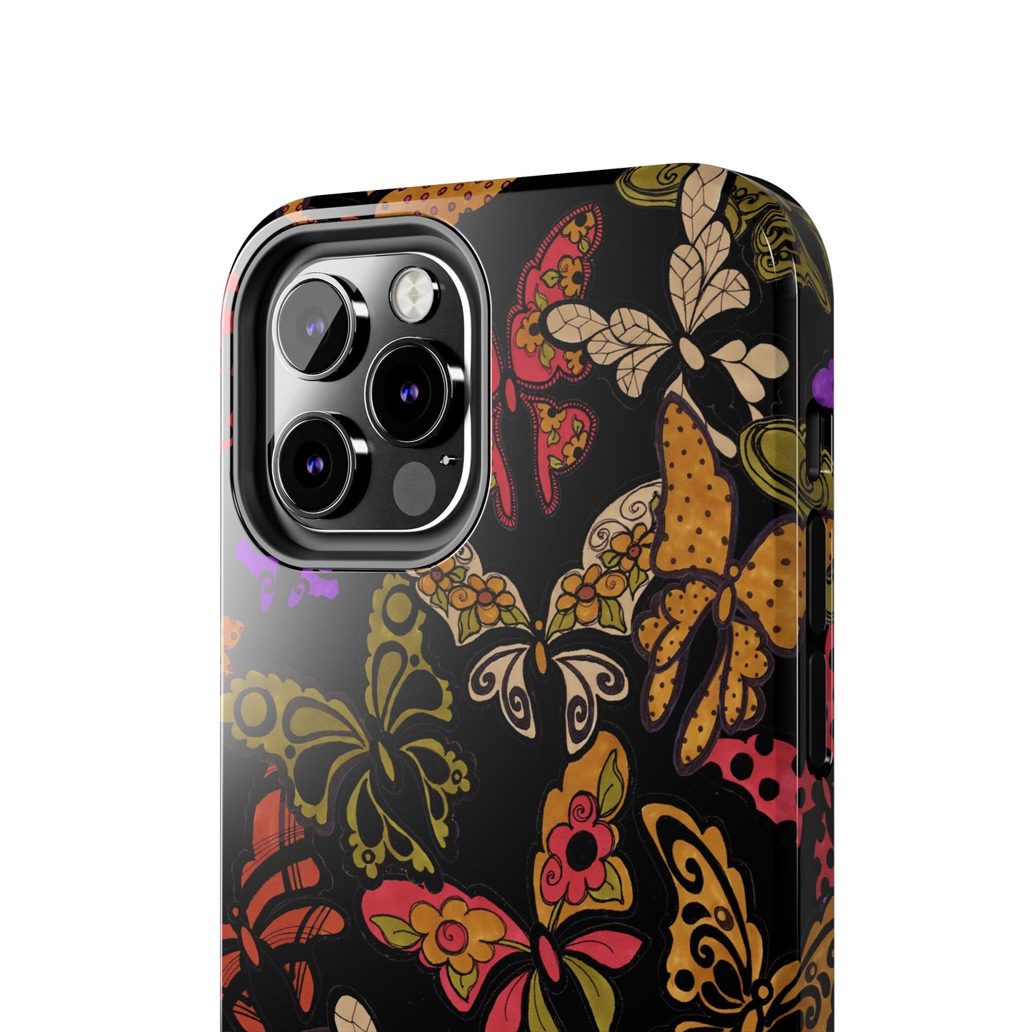 Flighty Black Phone Case