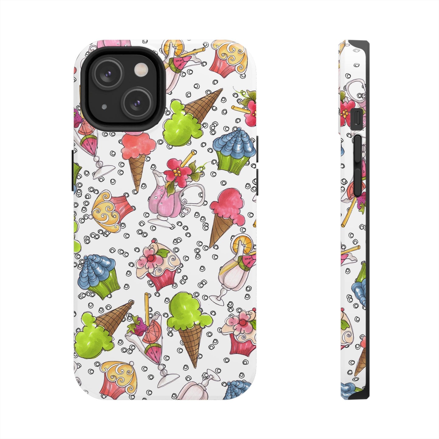 Resort Food White Phone Case