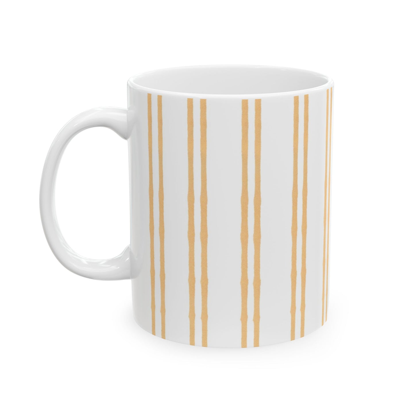 Double Stripe Yellow Cup