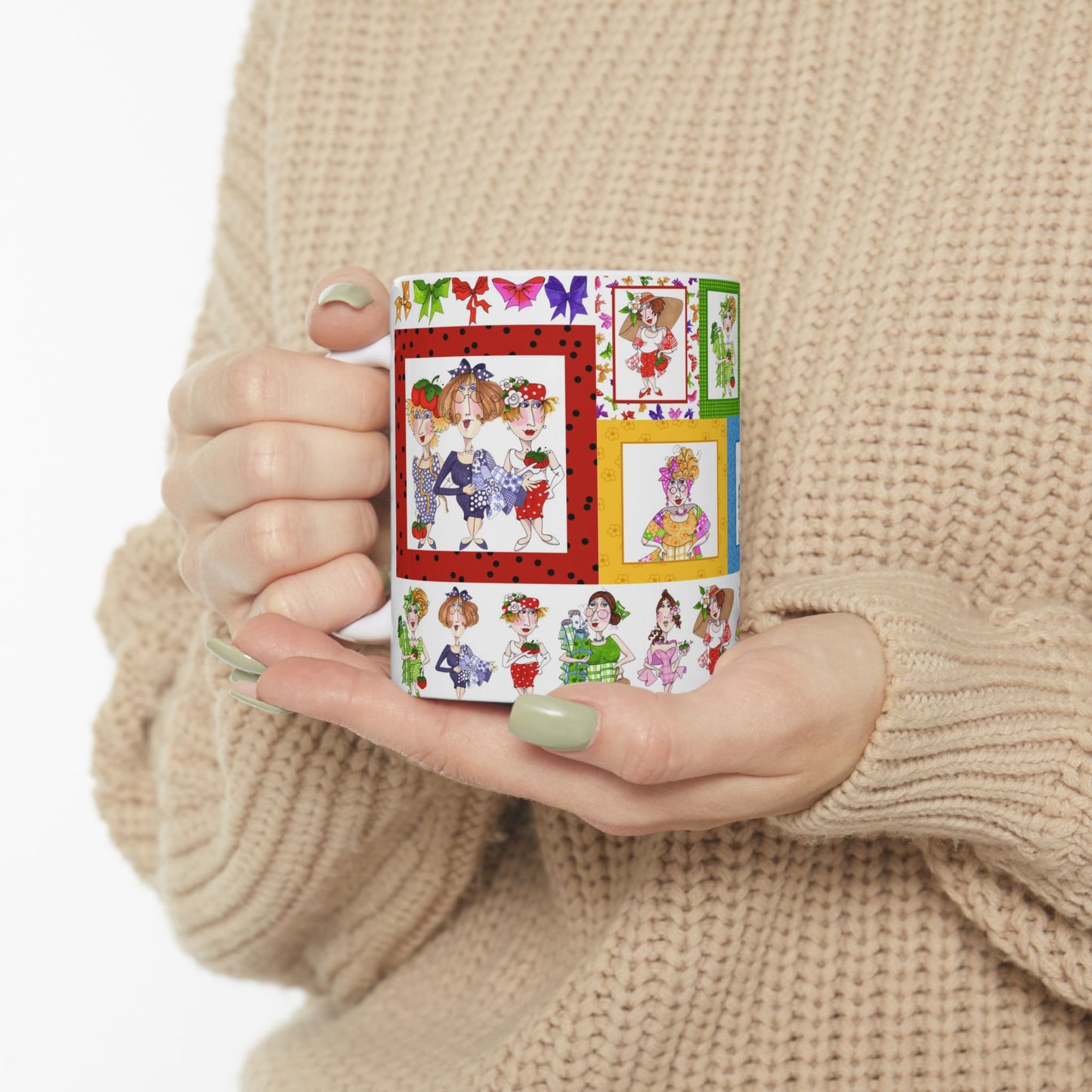 Fun Ladies White Cup