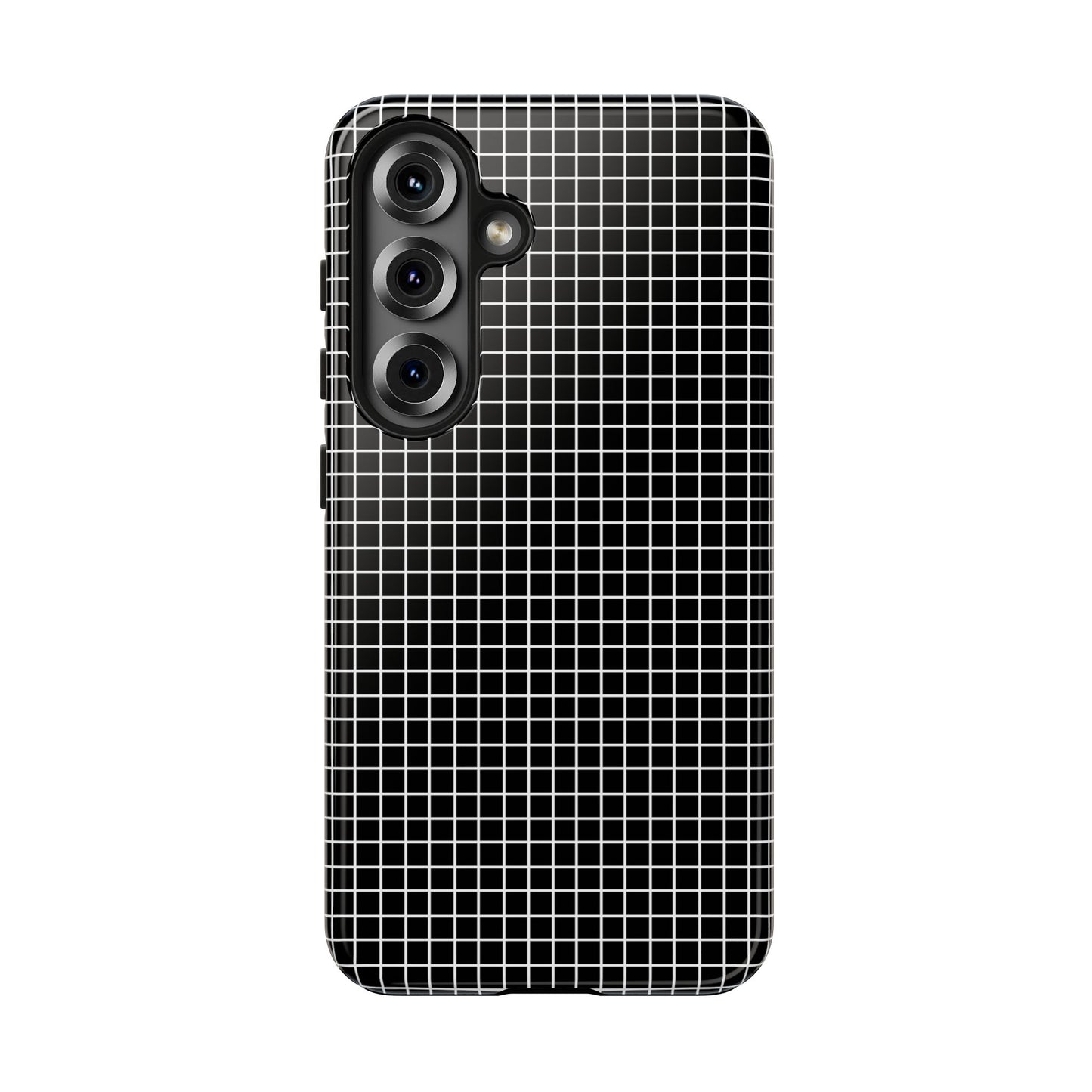 Window Pane Black / White Phone Case