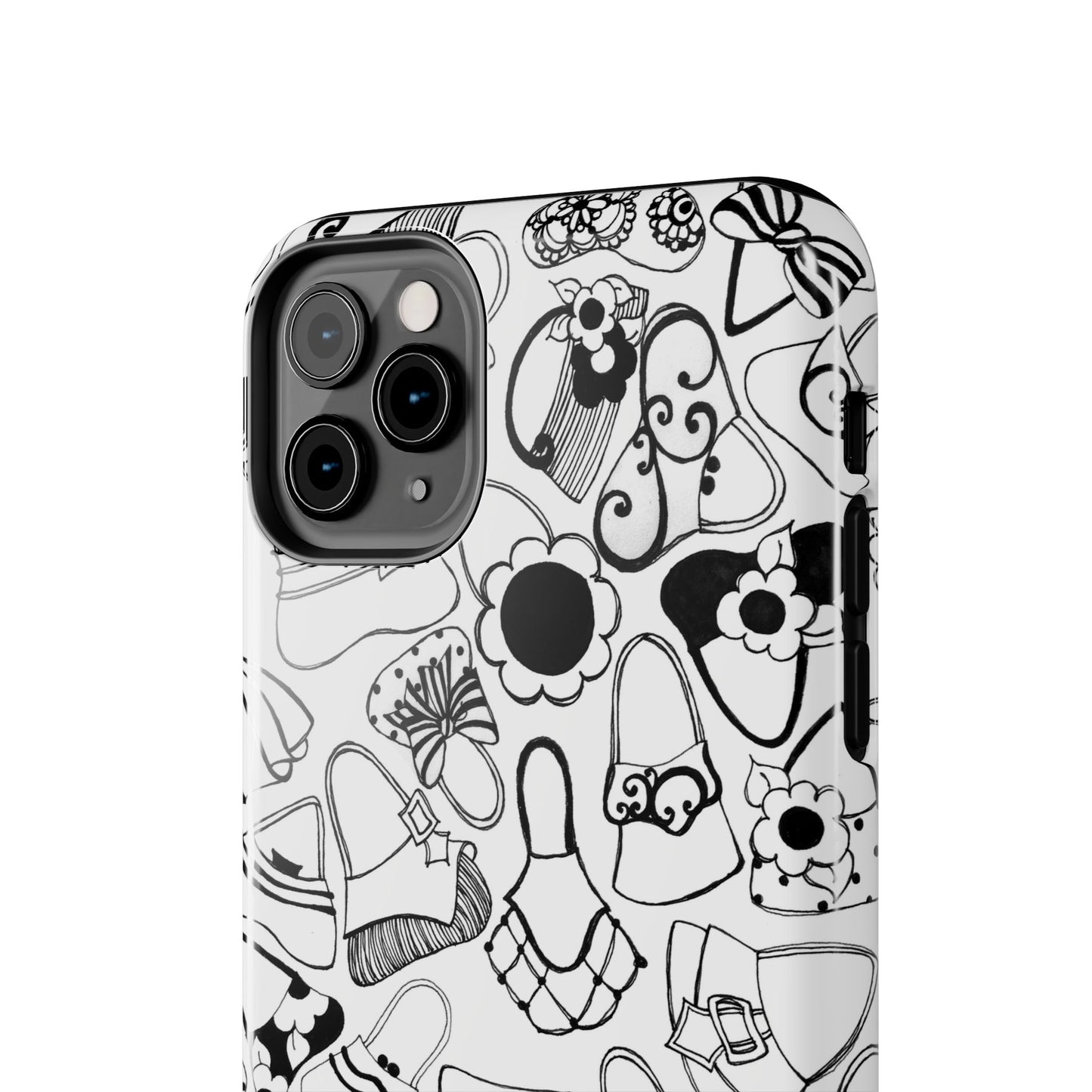 Handbags White / Black Phone Case