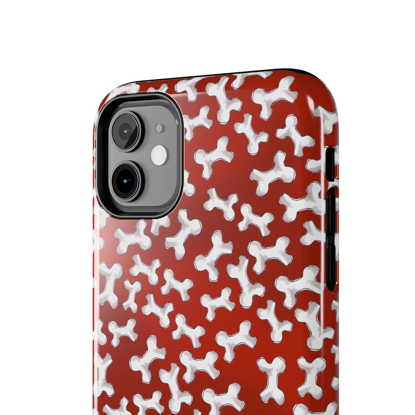 Bones a Lot Red Phone Case