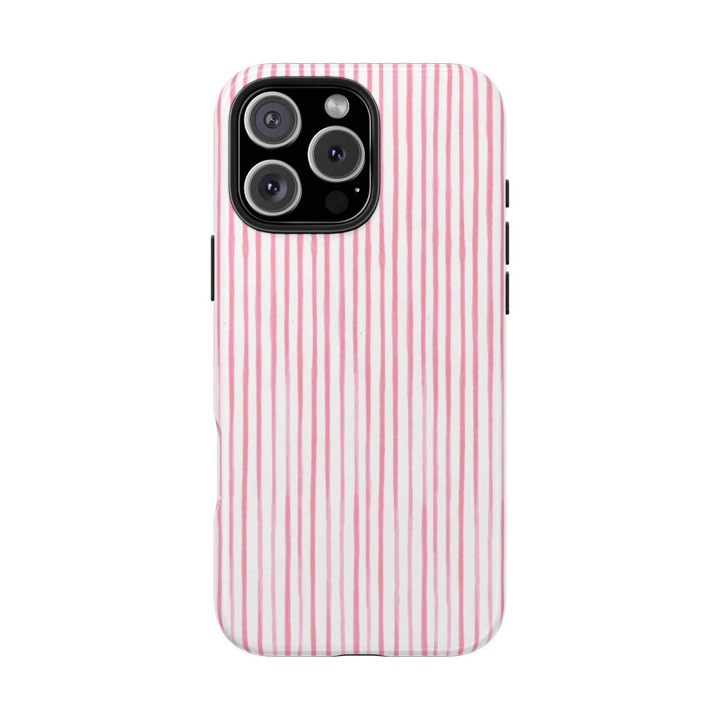 Candy Stripe White / Pink Phone Case