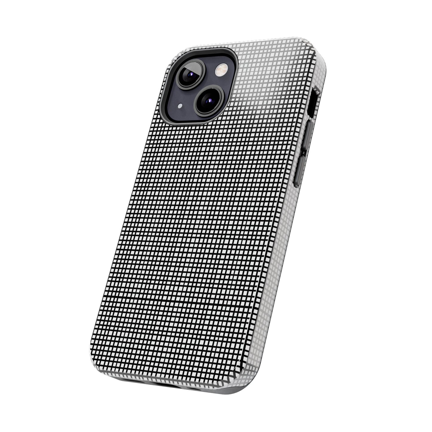 Window Pane White / Black Phone Case