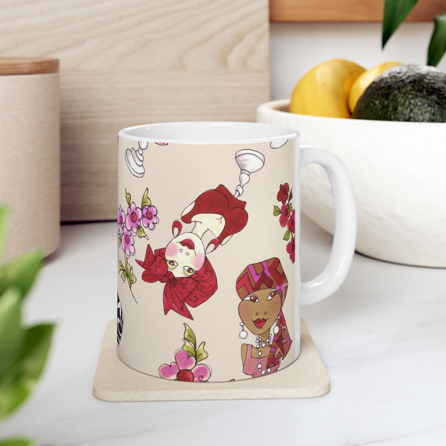 Buds & Busts Tossed Multi Cup