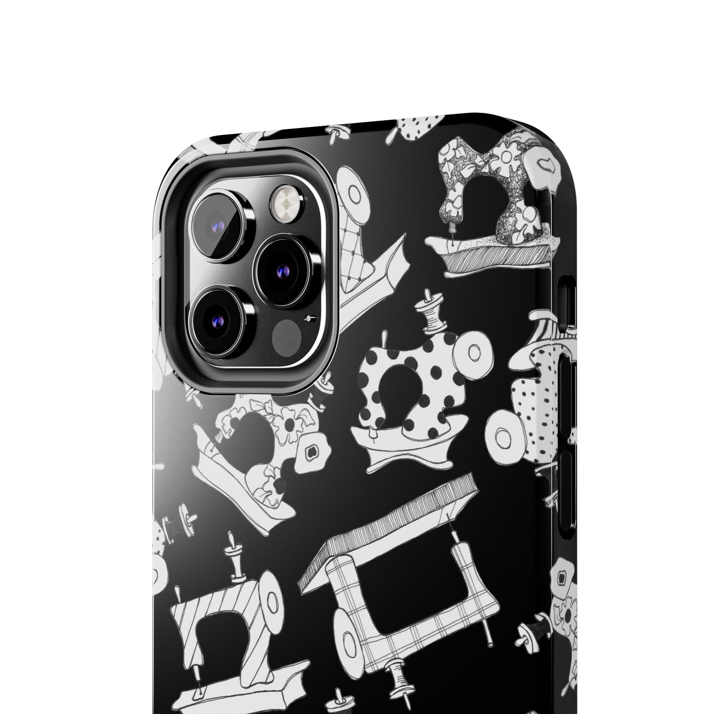 Sew Essential Black Phone Case