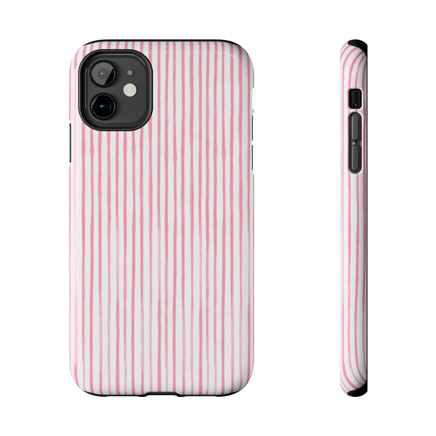 Candy Stripe White / Pink Phone Case